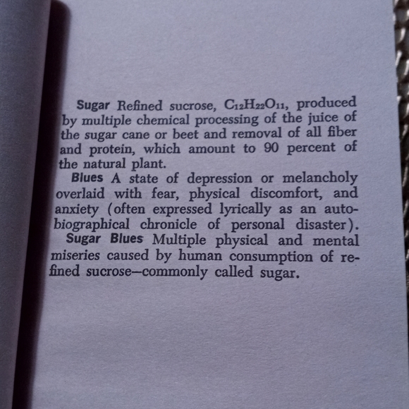 Sugar Blues Paperback - New Listing - Picture 3 of 5